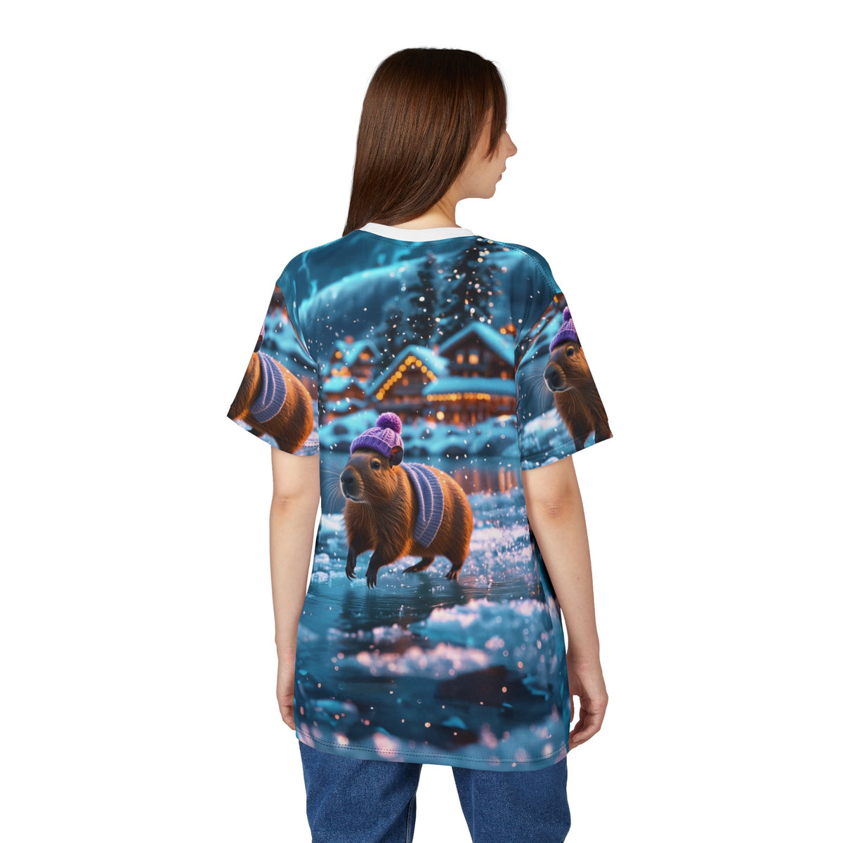 Winter Wonderland Capybara: Cozy Snowbound Journey - ART OF ROYALS